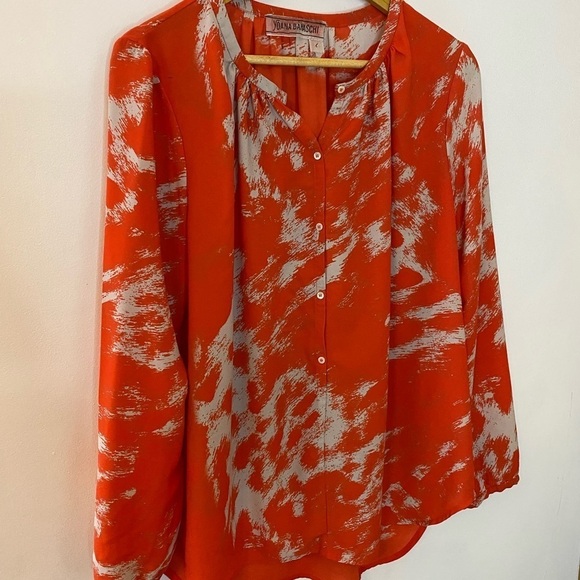 Anthropologie Yoana Baraschi Printed Loose Blouse - Picture 10 of 12